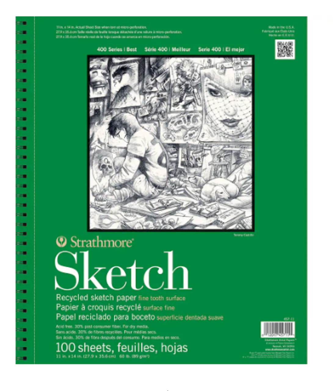 Strathmore Sketchbook 11X14